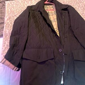Size L Burberry fall coat